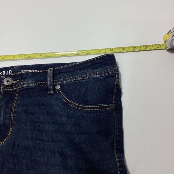 Torrid Jeans Luxe Slim Boot Super Stretch Torrid Feel The Fit 14R - Picture 10 of 11